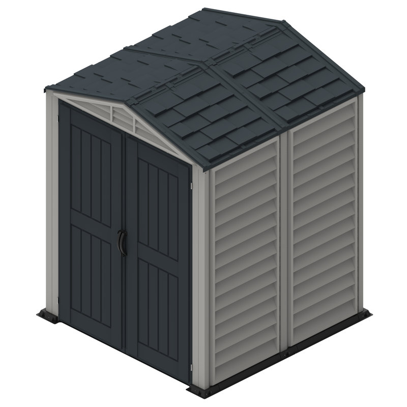 Duramax Yardmate Plus 5 ft. W x 5 ft. D Plastic Storage Shed Wayfair